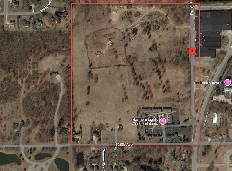Mi-Ro Motel and Golf Course - Aerial Map (newer photo)